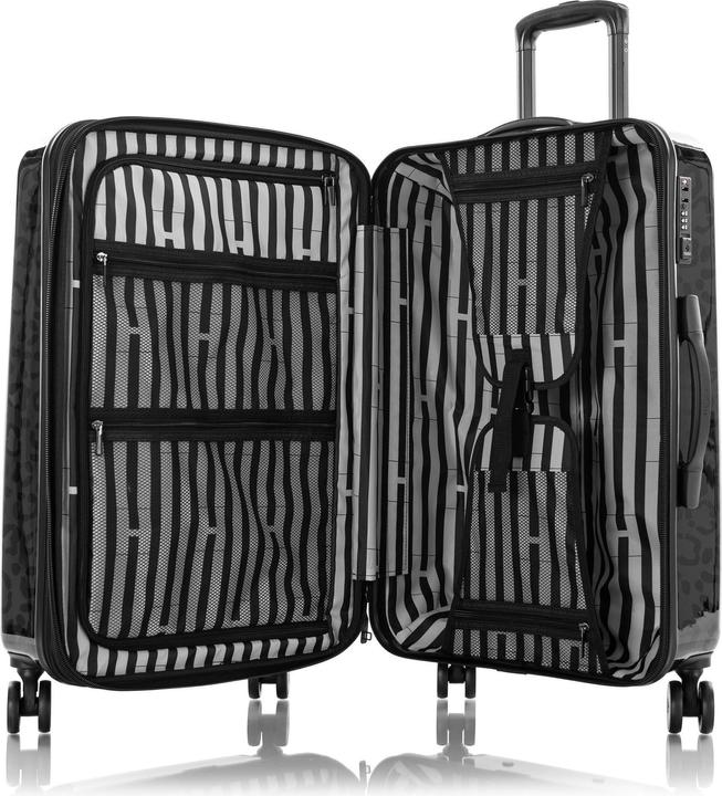 Immagine prodotto Heys Set di valigie a 4 ruote Black Camo 3 pezzi con piega ad espansione (214 l, XL (da 115l))