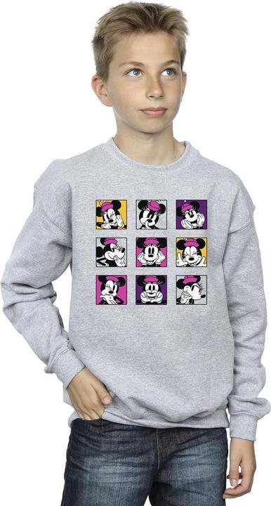Produktbild Disney Minnie Mouse Squares Sweatshirt Jungen (140, 146)