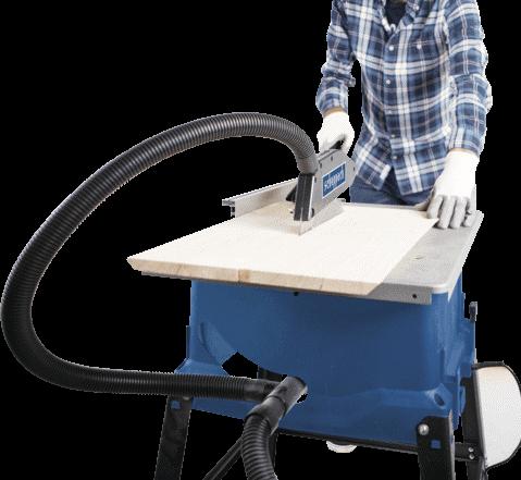 Actual product image Scheppach HS100S Circular table saw 220-240V 50Hz 2000W - 250mm