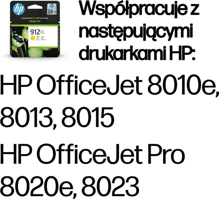 Actual product image HP 912XL (Y)