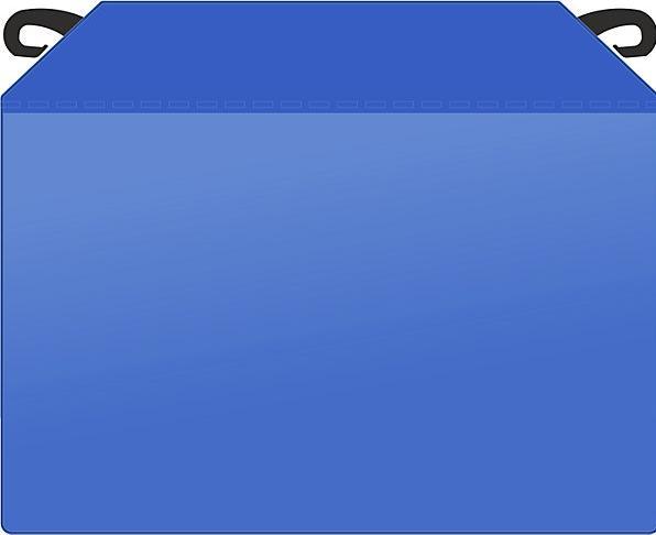Actual product image Valdemar Krog Mesh pallet pocket, with suspension hooks and magnetic strip, pack of 50, A5 (A5)