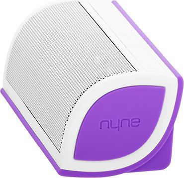 Produktbild Nyne Mini - Lautsprecher - tragbar - drahtlos - 5 Watt (Gesamt) - weiss, Violett (Mini Purple) (10 h, Akkubetrieb)