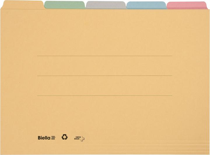 Biella register folder (A4, 5 x)