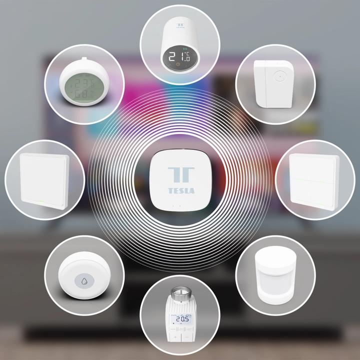 Actual product image Tesla Smart ZigBee Hub