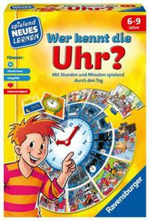 Actual product image Ravensburger Educational game Who knows the clock? (German)