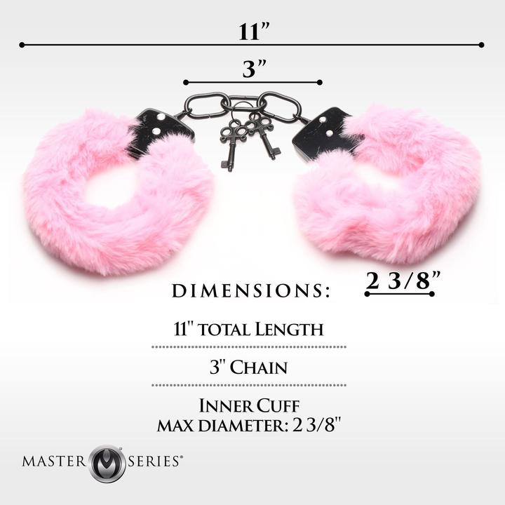 Image du produit Master Series Cuffed in Fur - Poignets en fourrure