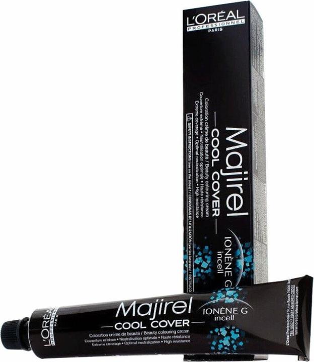 Produktbild L'Oréal Professionnel Majirel Cool Cover (7,18 Mittelblond Asch Mokka)