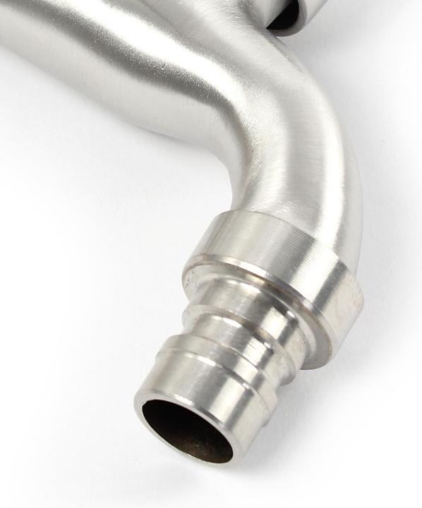 Immagine prodotto Wiltec Rubinetto d'acqua 95 cm colonna d'acqua in acciaio inox rubinetto quadrato da giardino