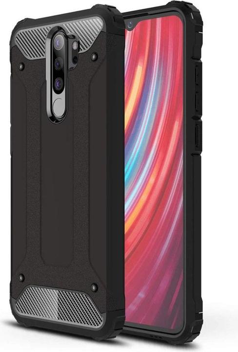 Produktbild Techsuit - Hybrid Armor - Xiaomi Redmi Note 8 Pro - Black (Xiaomi Redmi Note 8 Pro)