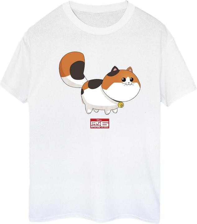 Immagine prodotto Disney Big Hero 6 Baymax Kitten Pose Maglietta Ampia Donna (L)