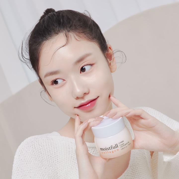 Produktbild Etude House MoistFull Collagen Cream 75ml (75 ml, Tagescreme)