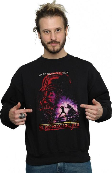 Produktbild Star Wars Return Of The Jedi Spanish Poster Sweatshirt (S)