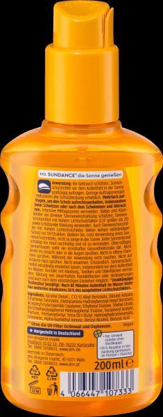 Actual product image dm Sundance Transparent sun spray (Sun spray, SPF 30, 200 ml)