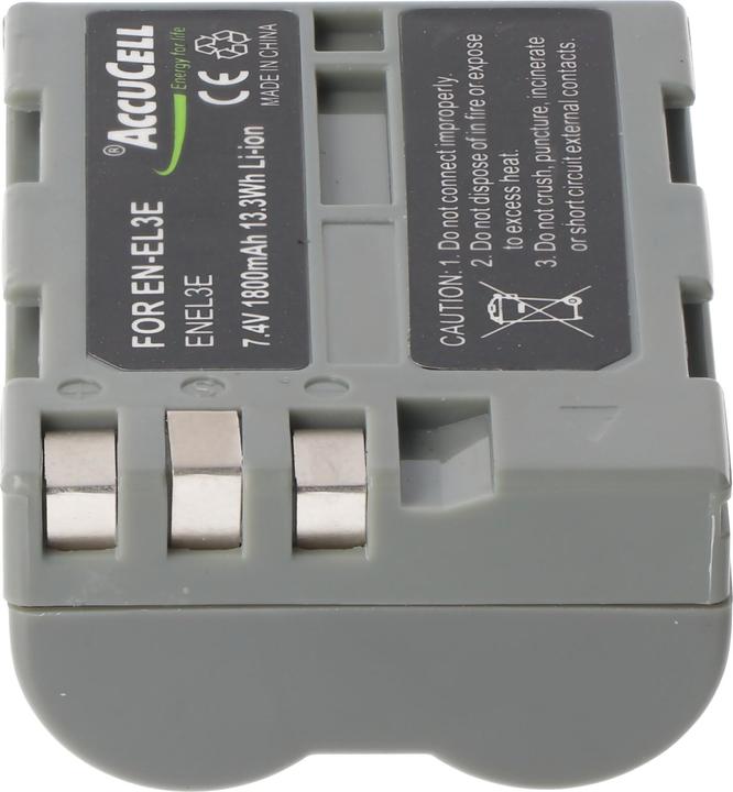 Image du produit AccuCell Batterie adaptée au Nikon D80 (Batterie)