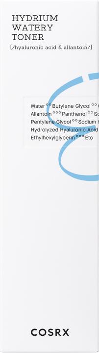 Produktbild Cosrx Hydrium waterly toner (Tonic, 150 ml)