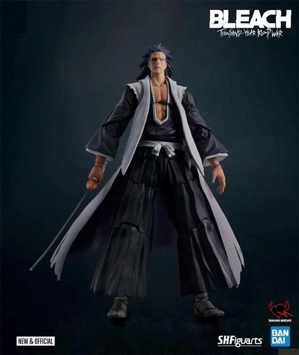 Actual product image Tamashii Nation Bleach: Thousand-Year Blood War S.H. Figuarts Action Figure Kenpachi Zaraki 17 cm