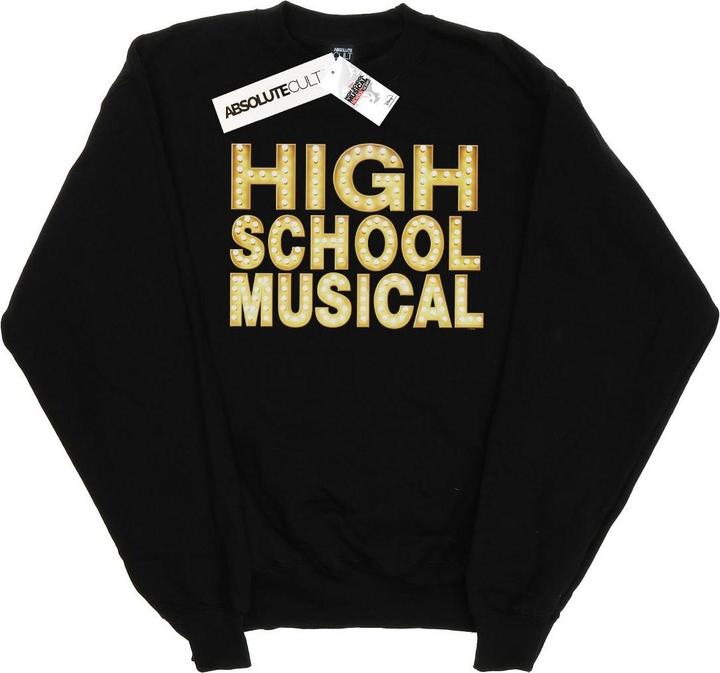 Immagine prodotto Disney High School Musical The Musical Lights Logo Felpa Ragazze (152, 158)