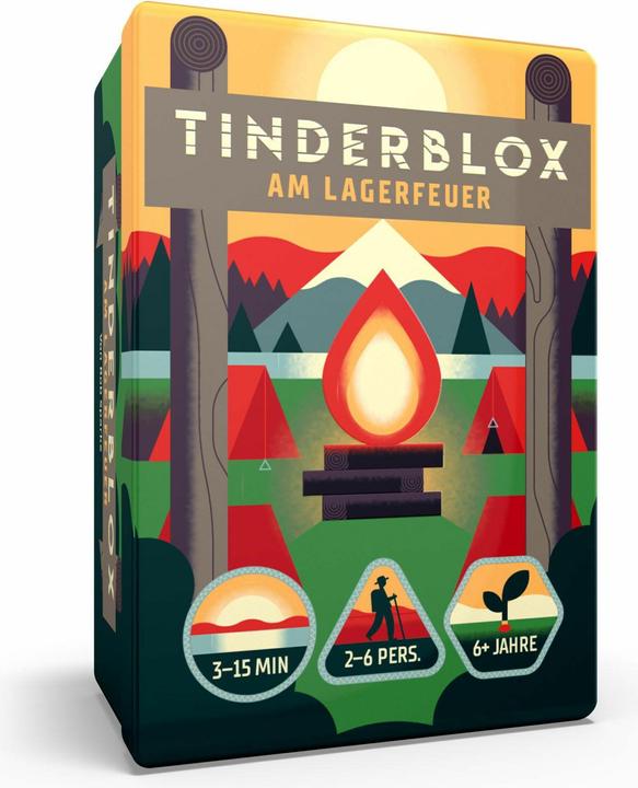 Actual product image Tinderblox - around the campfire - Game of skill (EN) (German)