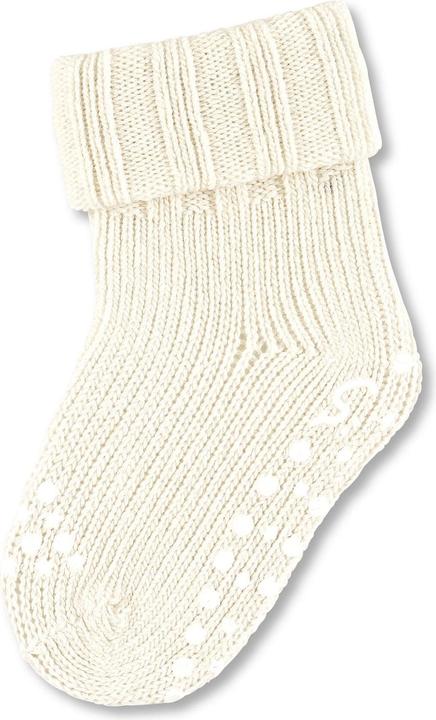 Sterntaler Antirutsch-Socken aus Wolle Ecru Gr. 18 (Einzelpack, 18)