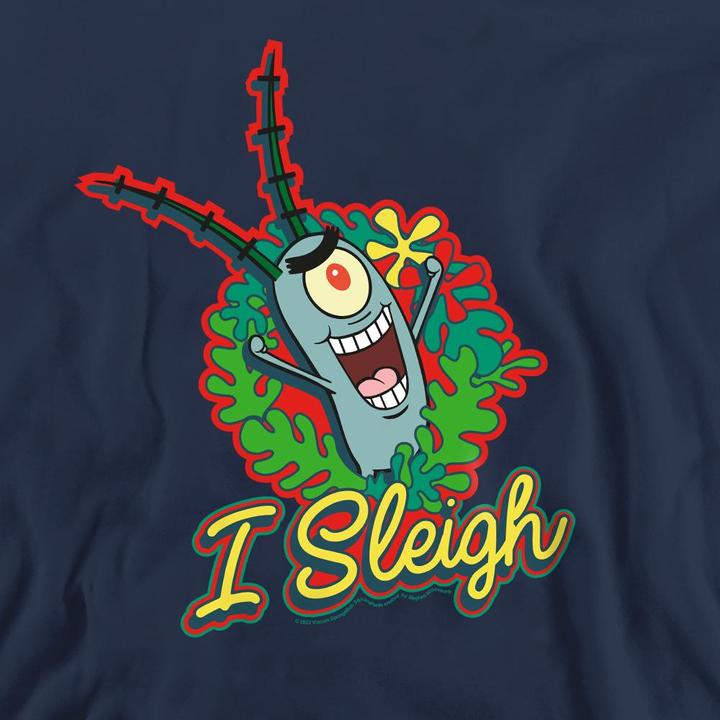 Produktbild Spongebob Squarepants I Sleigh Sweatshirt weihnachtliches Design (XL)