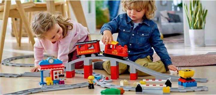 Productafbeelding LEGO Stoomspoorweg (10874)