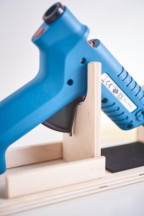 Actual product image VBS Hot glue gun with holder