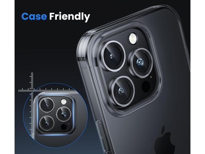 Produktbild Screenguard Kameraschutz Apple iPhone 16 Pro Max Lens Protector (1 Stück, Apple iPhone 16 Pro Max)