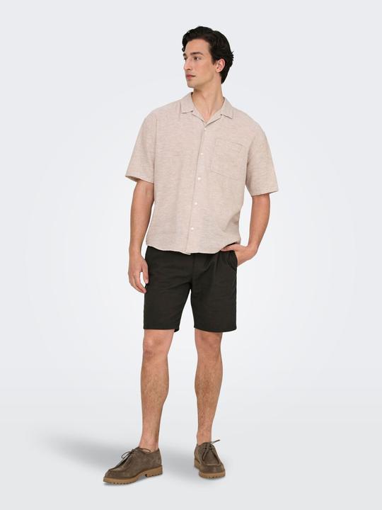 Produktbild Only & Sons Onslinus 0007 Cot Lin Shorts Noos (M)