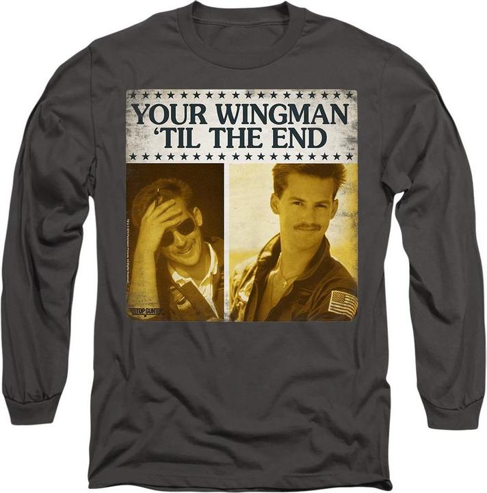 Image du produit Top Gun - T-shirt TIL THE END - Adulte (M)