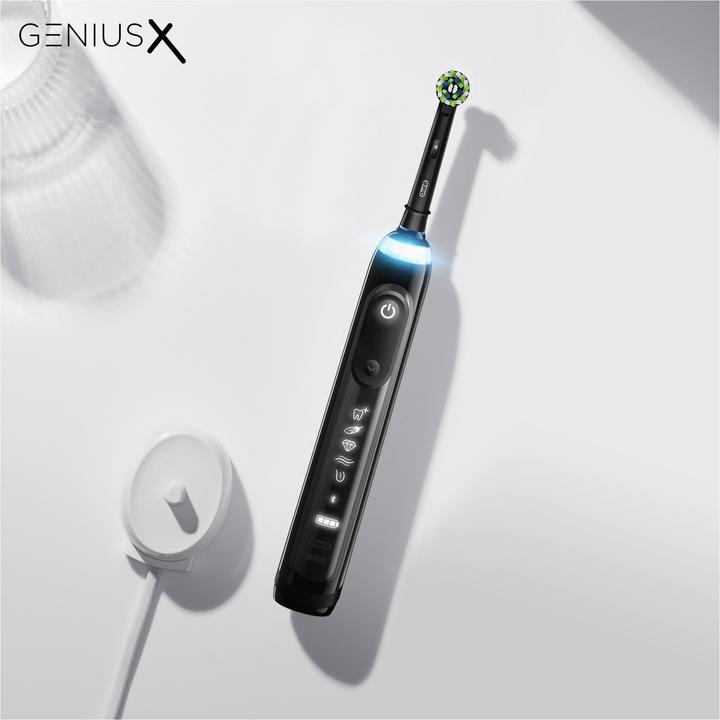 Actual product image Oral-B Genius X Electric Toothbrush Black (Oscillating toothbrush)