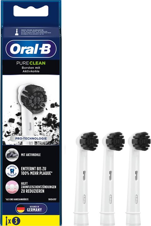 Actual product image Oral-B Pure Clean Activated Carbon (3 x)