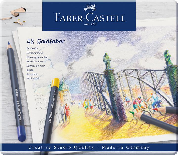 Produktbild Faber-Castell Goldfaber (Mehrfarbig, 48 x)