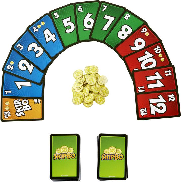 Produktbild Mattel Games Skip-Bo Masters (Multilingual)