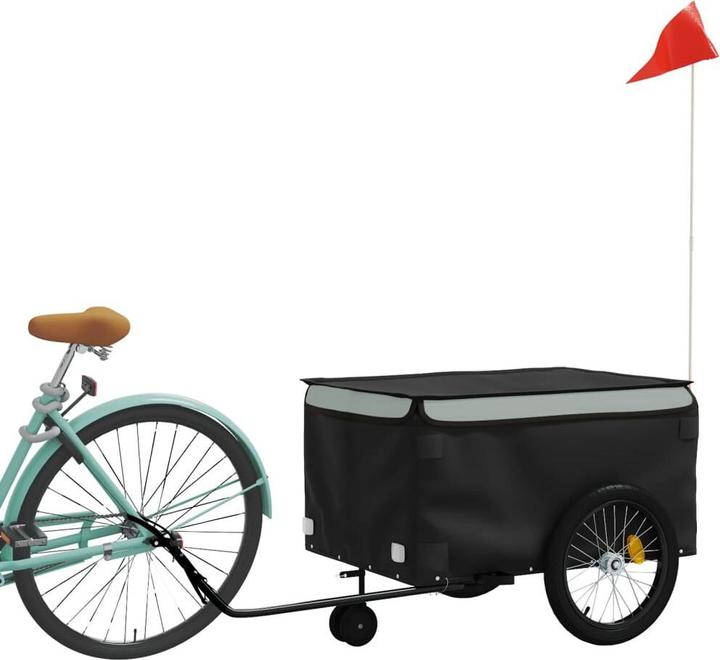Produktbild VidaXL Fahrradanhänger 45 kg Eisen