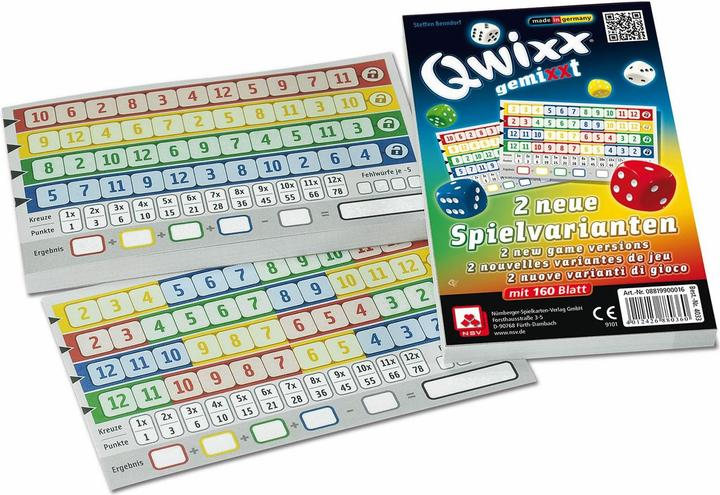 NSV Qwixx gemiXXt additional blocks (German)