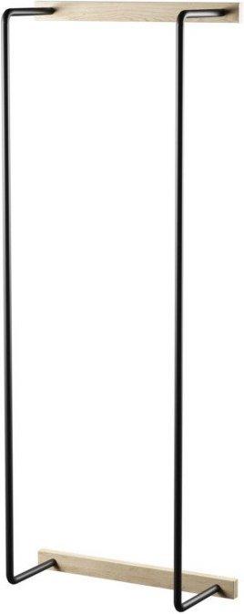 Produktbild byWirth Towel Rack Handtuchhalter Wand-montiert Schwarz, Holz