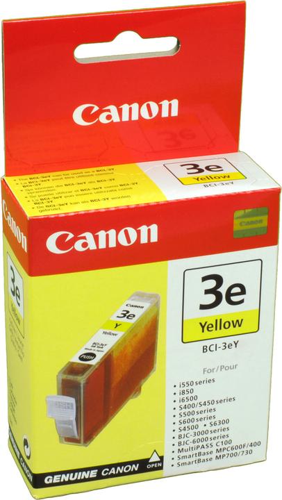Actual product image Canon BCI-3eY (Y)