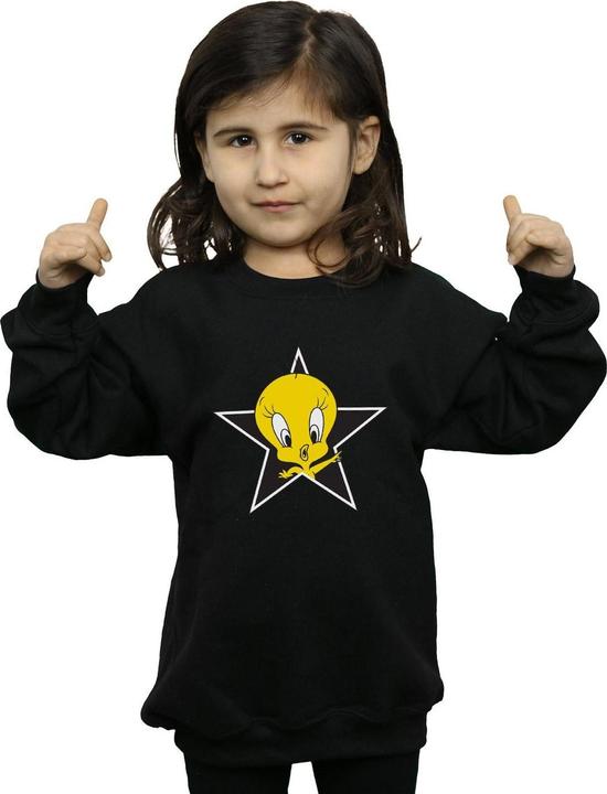Immagine prodotto Looney Tunes Tweety Pie Star Felpa Ragazze (152, 158)