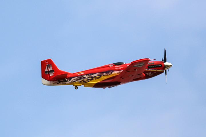 Produktbild FMS p-51 dago red pnp - 110 cm (Warbird)