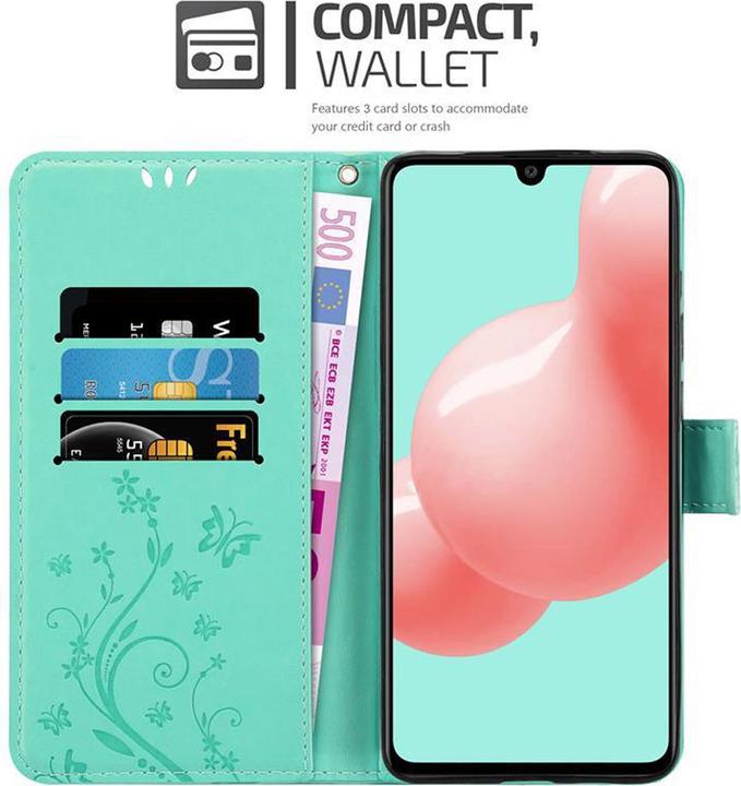 Actual product image Cadorabo Flower Book Cover (Samsung Galaxy A41)