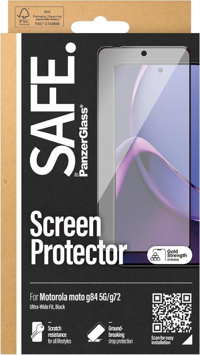 Actual product image Safe Ultra-Wide Fit (1 Piece, Motorola Moto G72, Motorola Moto G84)