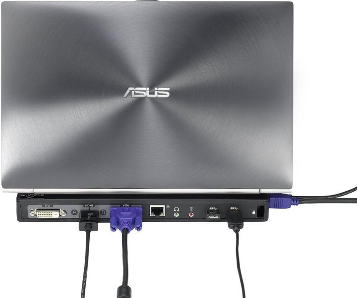 Produktbild ASUS HZ-1 Universal USB 3.0 Docking Station (USB-A, 1 Ports)