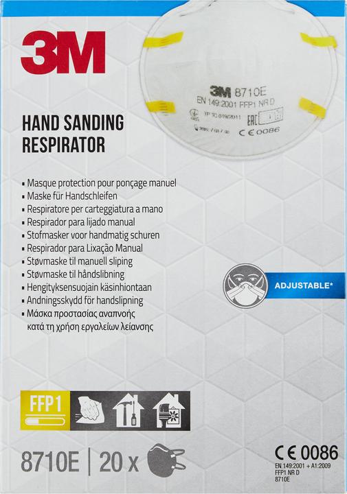 Produktbild 3M Atemschutzmaske 8710E (FFP1, 20 x)