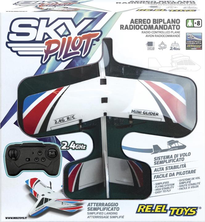 Immagine prodotto Re.Eltoys Re. El Toys Aereo Sky Pilot Biplano