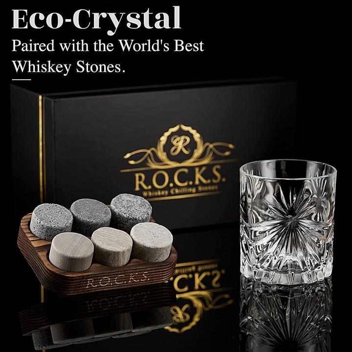 Image du produit Rocks Whiskey Chilling Stones Verre à whisky 315 ml