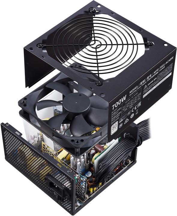 Actual product image Cooler Master MWE 700 White V2 (700 W)