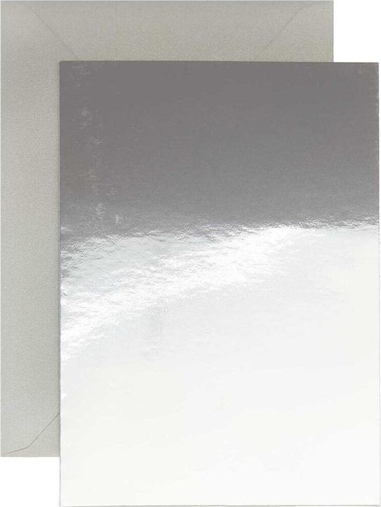 Immagine prodotto Rico Design Cartone a specchio / madreperla argento 300459 (10 x)