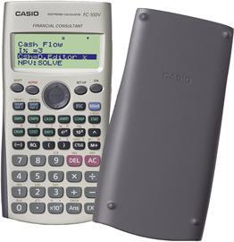 Produktbild Casio FC-100V Calculator Pocket Financial Calculator Gray (Batterien)