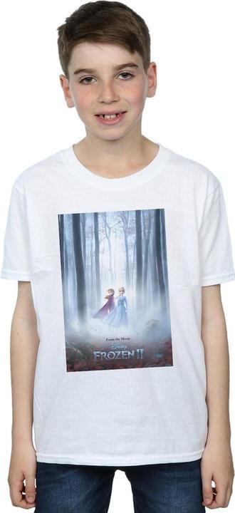 Actual product image Disney Boys Frozen 2 Movie Poster T-Shirt (140, 146)