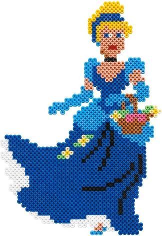 Image du produit Hama Beads - Midi - Boîte cadeau Disney Princess - 6000 pc (7911)